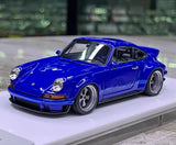 [Make Up] 1:43 Porsche 2018 911 Singer DLS ブルー モデルカー レジン