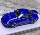 [Make Up] 1:43 Porsche 2018 911 Singer DLS ブルー モデルカー レジン