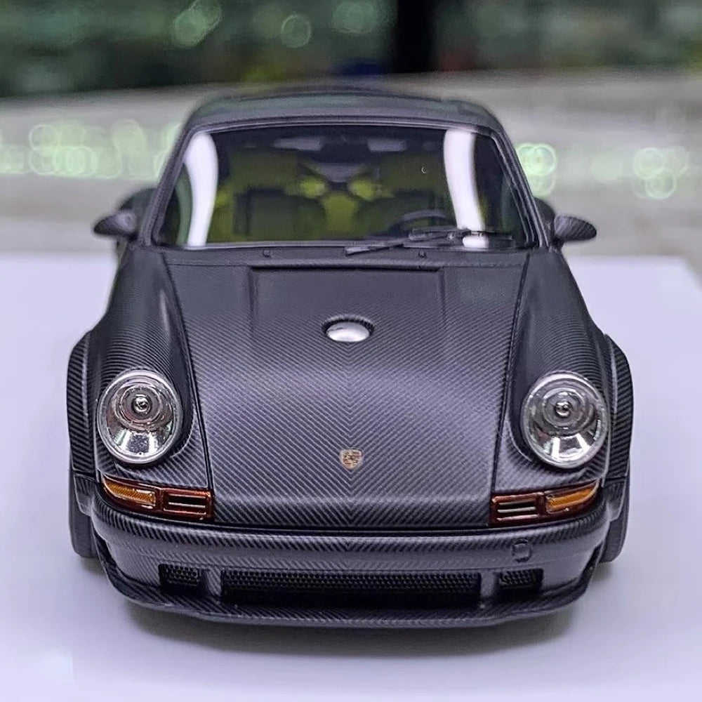 [Make Up] 1:43 Porsche 2018 911 Singer DLS Carbon Fiber Model Car Resin