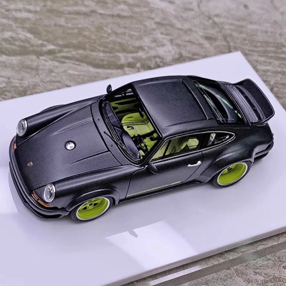 [Make Up] 1:43 Porsche 2018 911 Singer DLS Carbon Fiber Model Car Resin