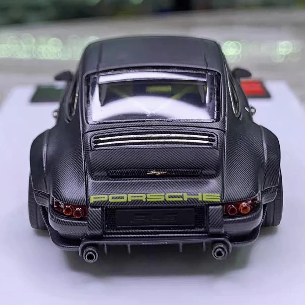 [Make Up] 1:43 Porsche 2018 911 Singer DLS Carbon Fiber Model Car Resin