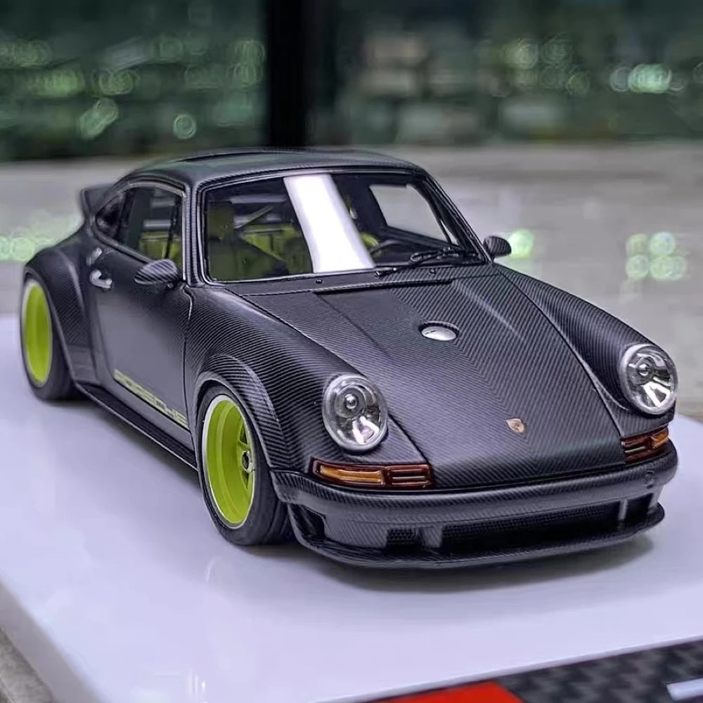 [Make Up] 1:43 Porsche 2018 911 Singer DLS Carbon Fiber Model Car Resin