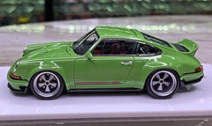 [Make Up] 1:43 Porsche 2018 911 Singer DLS verde modellino di auto resina