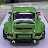 [Make Up] 1:43 Porsche 2018 911 Singer DLS Green Model Car Resin