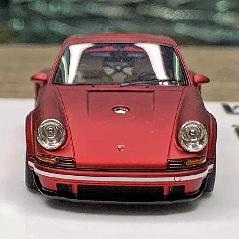 [Make Up] 1:43 Porsche 2018 911 Singer DLS Magenta Model Car Resin