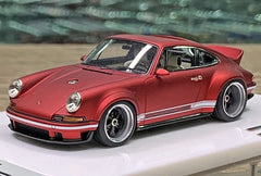 [Make Up] 1:43 Porsche 2018 911 Singer DLS Magenta Model Car Resin