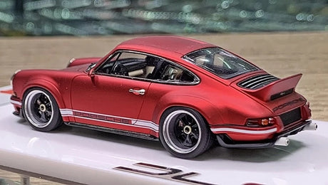[Make Up] 1:43 Porsche 2018 911 Singer DLS Magenta Model Car Resin