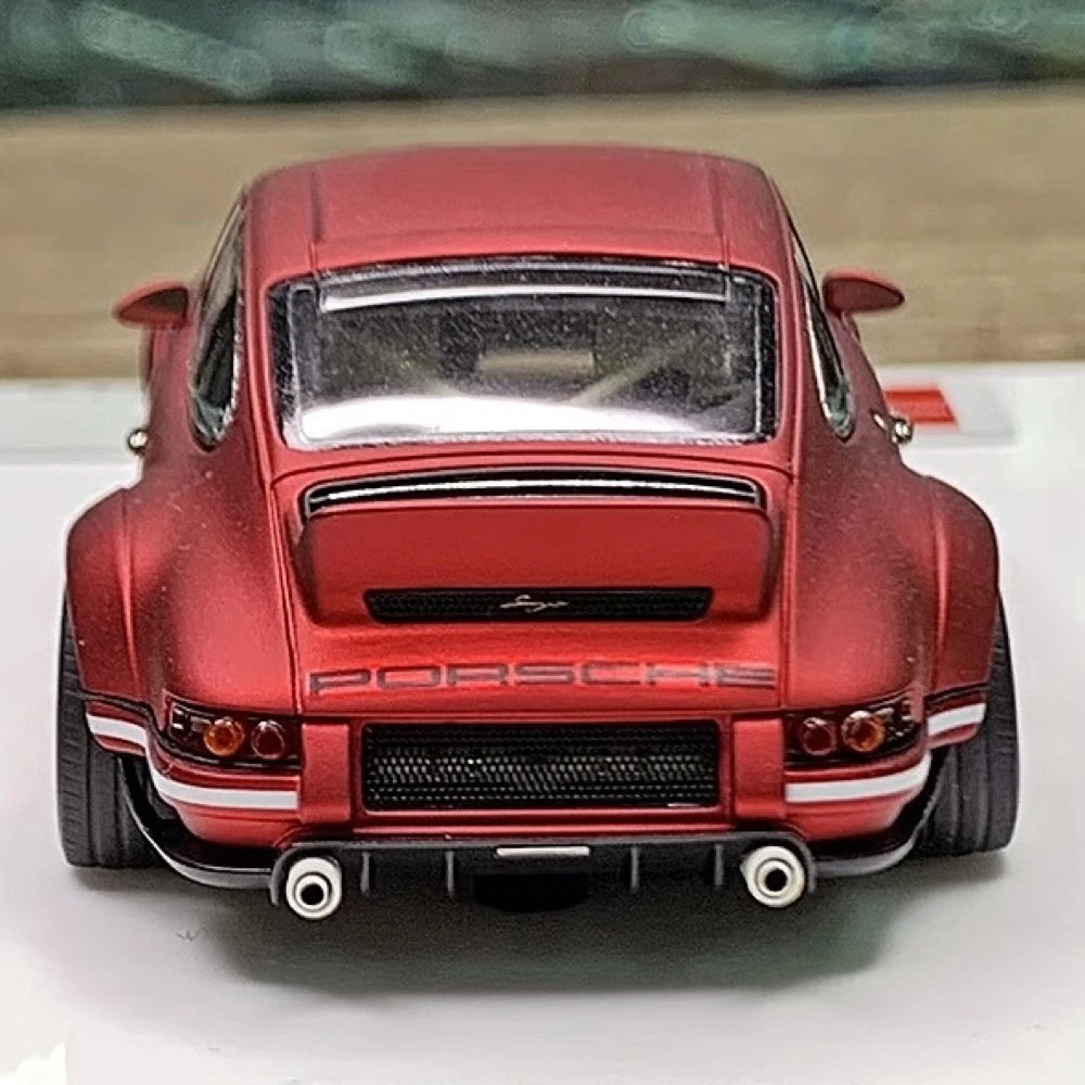 [Make Up] 1:43 Porsche 2018 911 Singer DLS Magenta Model Car Resin