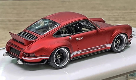[Make Up] 1:43 Porsche 2018 911 Singer DLS Magenta Model Car Resin