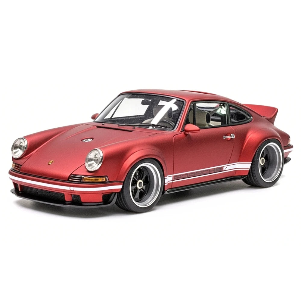 [Make Up] 1:43 Porsche 2018 911 Singer DLS Magenta Model Car Resin
