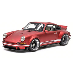 [Make Up] 1:43 Porsche 2018 911 Singer DLS Magenta Model Car Resin
