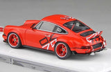 [Make Up] 1:43 Porsche 2018 911 Singer DLS Red Model Car Resin
