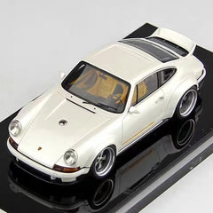 [Make Up] 1:43 Porsche 2018 911 Singer DLS White Model Car Resin