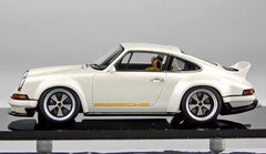 [Make Up] 1:43 Porsche 2018 911 Singer DLS White Model Car Resin