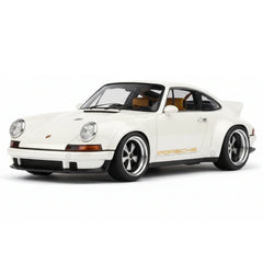 [Make Up] 1:43 Porsche 2018 911 Singer DLS White Model Car Resin
