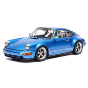 [Make Up] 1:43 Porsche 1990 911 964 Singer Bleu voiture miniature