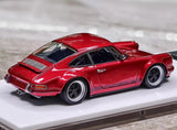 [Make Up] 1:43 Porsche 1990 911 964 Singer Red Model Car Resin