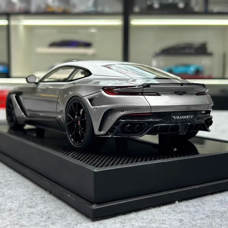 [Mansory] 1:18 Aston Martin 2018 DBS Superleggera Silver Model Car Resin