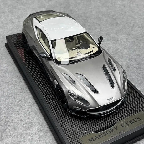 [Mansory] 1:18 Aston Martin 2018 DBS Superleggera Silver Model Car Resin