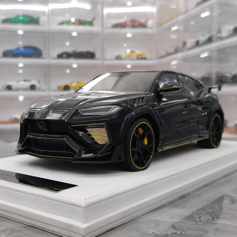 [Mansory] 1:18 Lamborghini 2018 Urus Mansory noir voiture miniature Resin