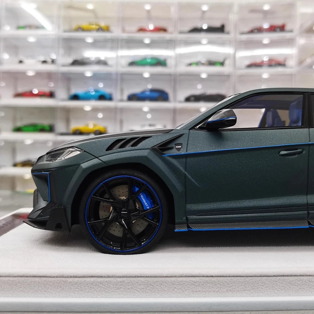 [Mansory] 1:18 Lamborghini 2018 Urus Mansory verde modellino di auto resina