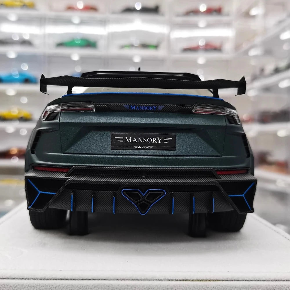 [Mansory] 1:18 Lamborghini 2018 Urus Mansory verde modellino di auto resina