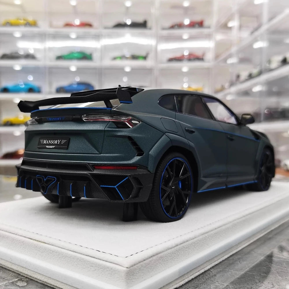 [Mansory] 1:18 Lamborghini 2018 Urus Mansory verde modellino di auto resina