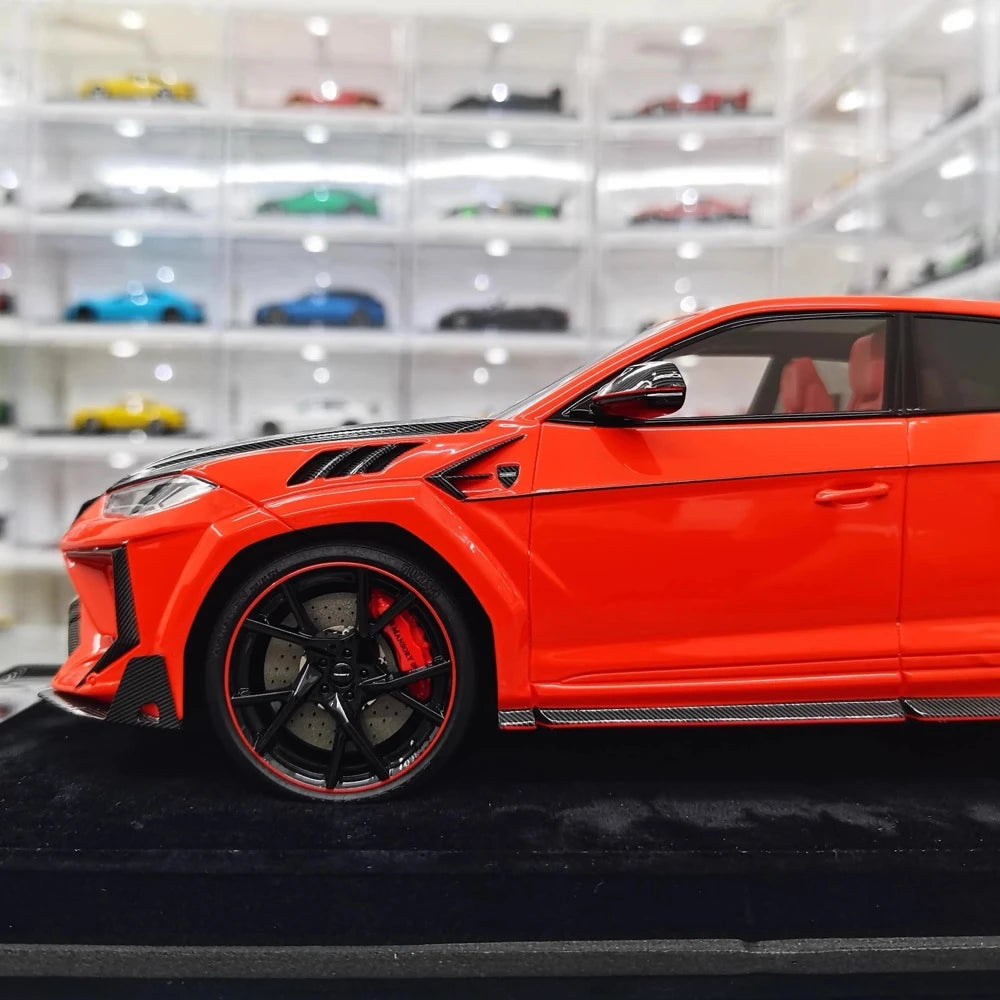 [Mansory] 1:18 Lamborghini 2018 Urus Mansory Orange Model Car Resin