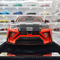 [Mansory] 1:18 Lamborghini 2018 Urus Mansory Orange Model Car Resin