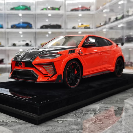 [Mansory] 1:18 Lamborghini 2018 Urus Mansory Orange Model Car Resin