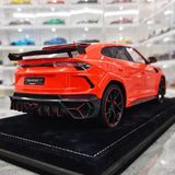 [Mansory] 1:18 Lamborghini 2018 Urus Mansory Orange Model Car Resin