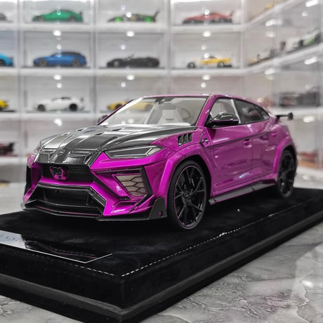 [Mansory] 1:18 Lamborghini 2018 Urus Mansory Purple Model Car Resin
