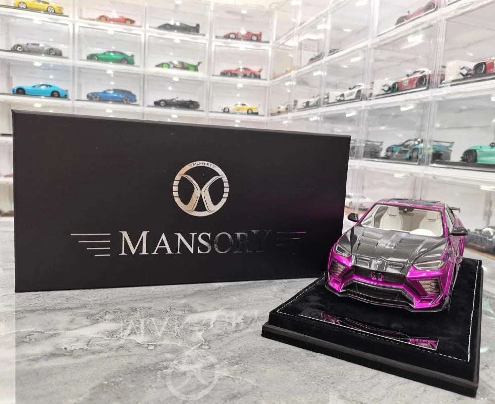 [Mansory] 1:18 Lamborghini 2018 Urus Mansory Purple pienoismalli Hartsi
