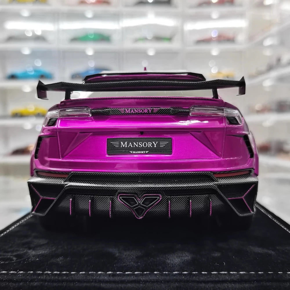 [Mansory] 1:18 Lamborghini 2018 Urus Mansory Purple pienoismalli Hartsi