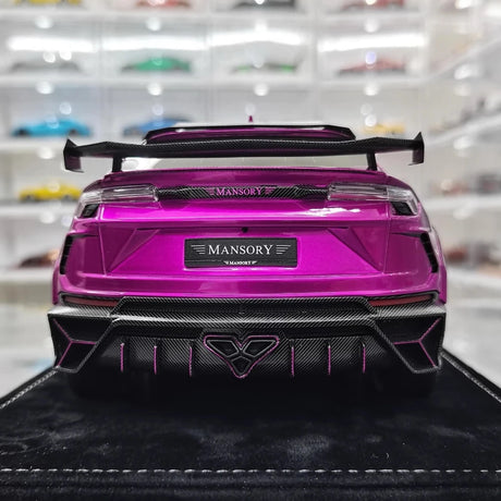 [Mansory] 1:18 Lamborghini 2018 Urus Mansory Purple Model Car Resin