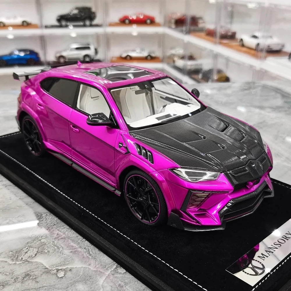 [Mansory] 1:18 Lamborghini 2018 Urus Mansory Purple pienoismalli Hartsi