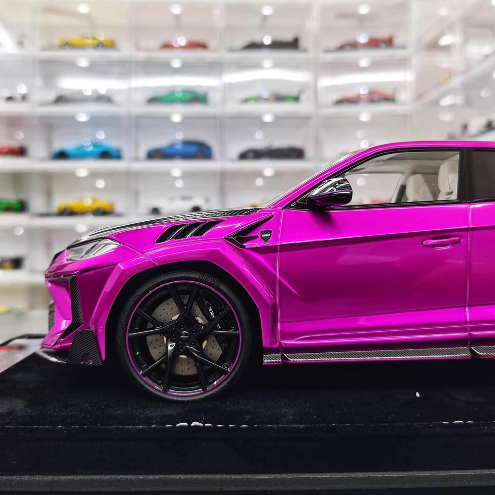 [Mansory] 1:18 Lamborghini 2018 Urus Mansory Purple Model Car Resin