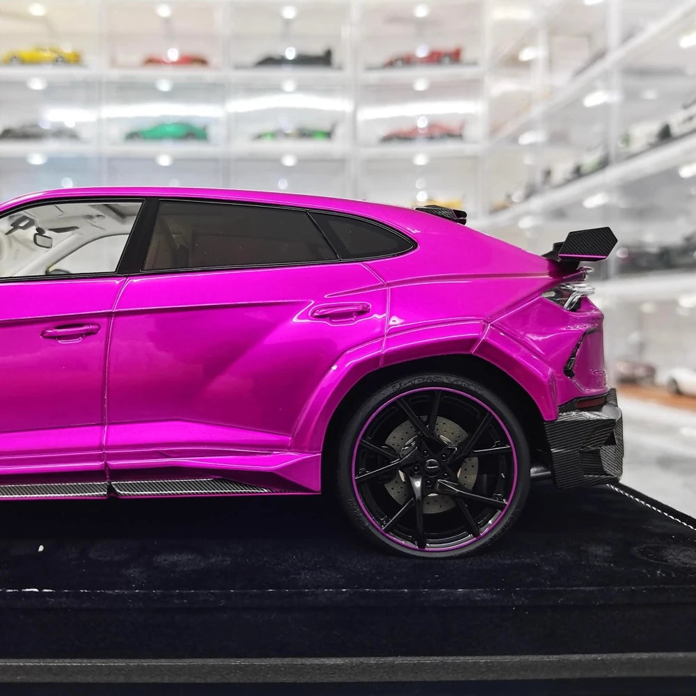 [Mansory] 1:18 Lamborghini 2018 Urus Mansory Purple Model Car Resin