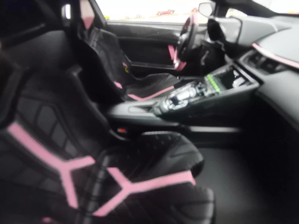 [Mansory] 1:18 Lamborghini 2020 Aventador SVJ Cabrera Pink Model Car Resin