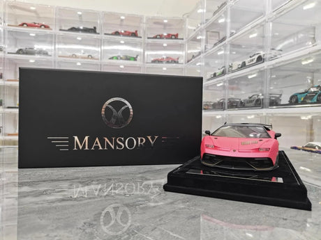 [Mansory] 1:18 Lamborghini 2020 Aventador SVJ Cabrera Pink Model Car Resin