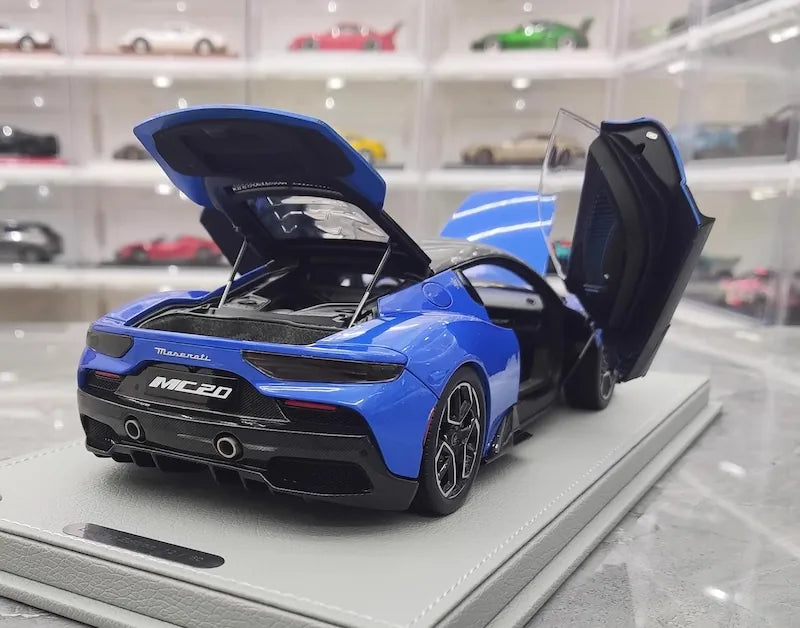 1:18 Maserati 2020 MC20 Blue Die Cast Model Car