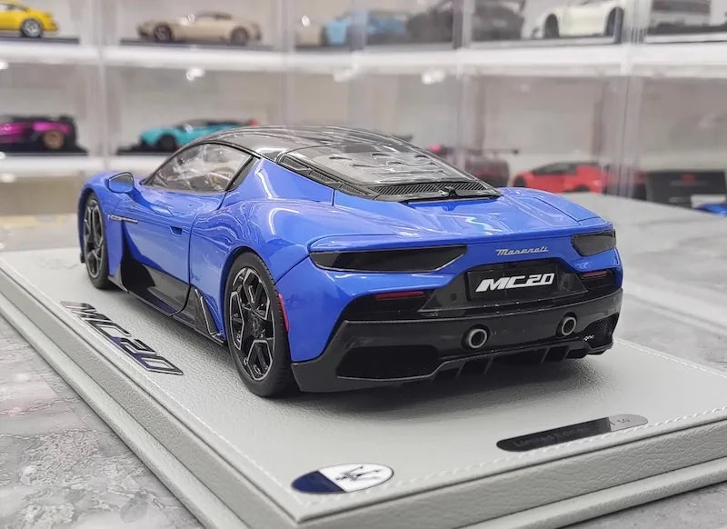 1:18 Maserati 2020 MC20 Blue Die Cast Model Car