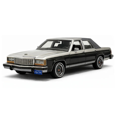 [Matrix] 1:43 Ford 1986 LTD Crown Victoria Silver Model Car Die-Cast