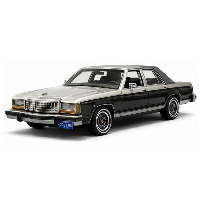 [Matrix] 1:43 Ford 1986 LTD Crown Victoria silver modellbil Die-Cast