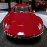 [MaxiMa] 1:18 Alfa Romeo 1965 Giulia 1600 TZ2 Red Model Car Resin