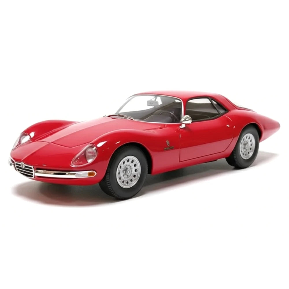 [MaxiMa] 1:18 Alfa Romeo 1965 Giulia 1600 TZ2 Red Model Car Resin