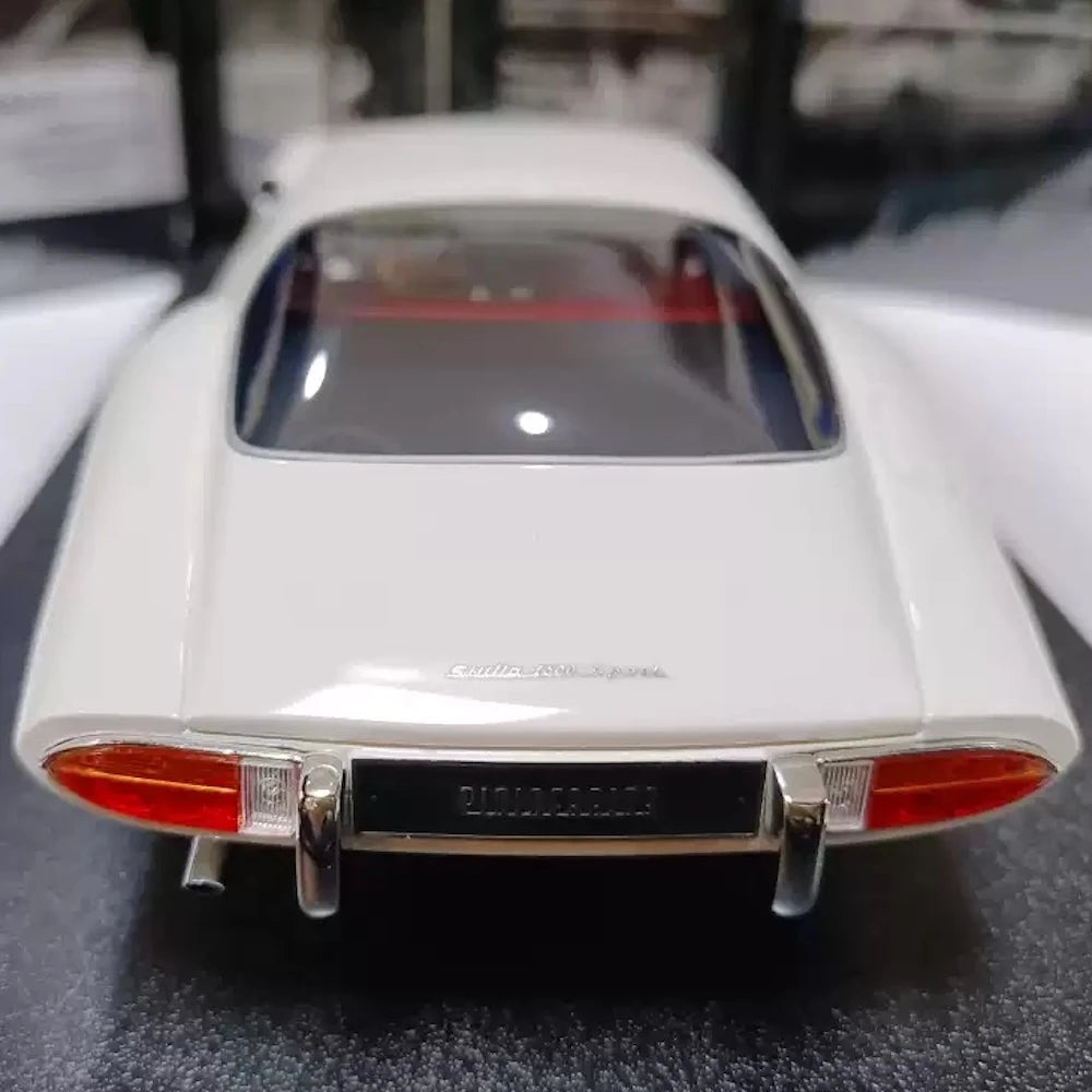 [MaxiMa] 1:18 Alfa Romeo 1965 Giulia 1600 TZ2 White Model Car Resin
