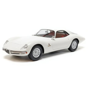 [MaxiMa] 1:18 Alfa Romeo 1965 Giulia 1600 TZ2 White Model Car Resin