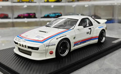 1:18 Mazda 1985 RX-7 FC3S Rocket Bunny Classic Racing Die Cast Model Car