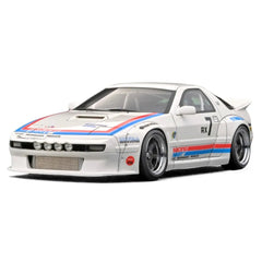1:18 Mazda 1985 RX-7 FC3S Rocket Bunny Classic Racing Die Cast Model Car